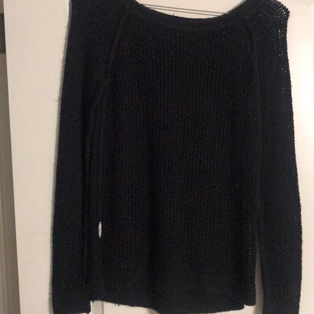 Navy sweater